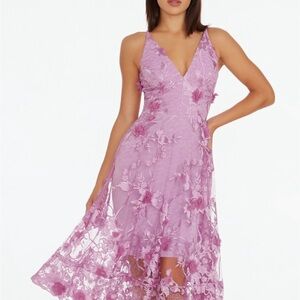 Dress the Population Fit and Flare Dress